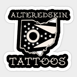 Traditional altered skin Sticker